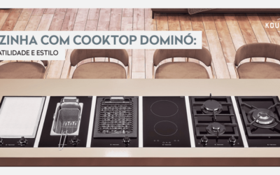 Cozinha com Cooktop Dominó: Versatilidade e Estilo